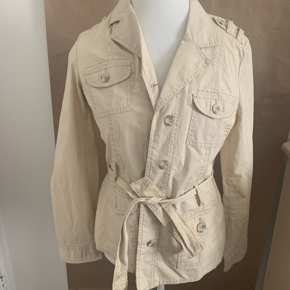 🇺🇸 Khaki button up jacket - Picture 1 of 4